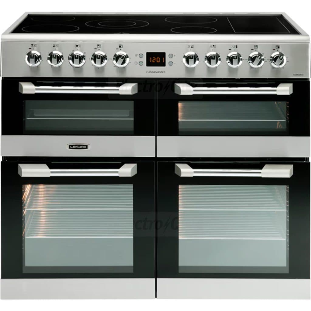 Leisure Cuisinemaster 100cm Electric Ceramic Range Cooker | Stainless Steel