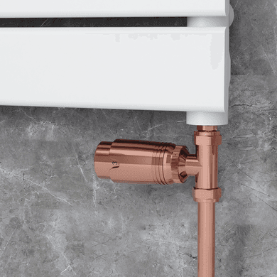 Elego TRV Straight Radiator Valves
