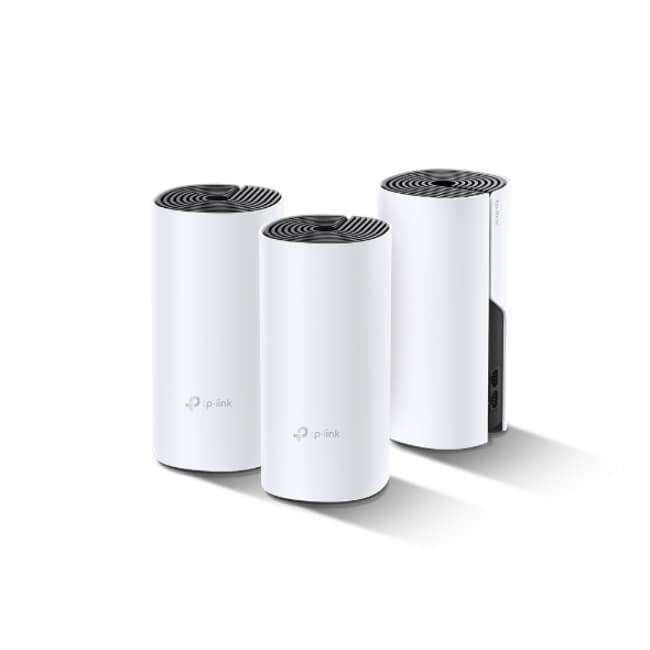 TP-Link AC1200 + AV1000 Whole Home Hybrid Mesh Wi-Fi System Deco P9 3-Pack | TL-DECOP9-3PK