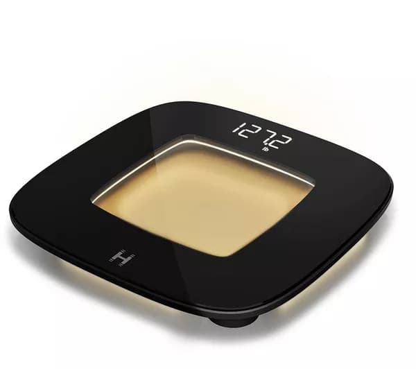 HOMEDICS glo Essentials Bathroom Scale - Black