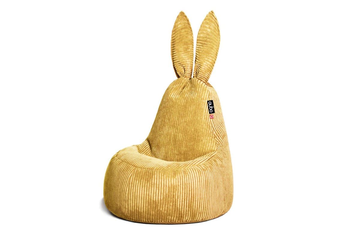 Qubo | Daddy Rabbit | Feel Fit Bean Bag | Gatsby Gold