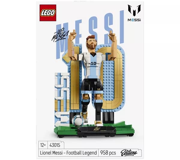 LEGO Editions 43015 Lionel Messi: Football Legend Set