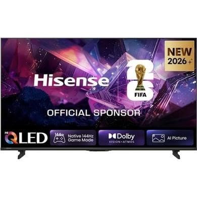 Hisense 75E7STUK PRO 75 Inch 4K Ultra HD Smart TV – Dolby Vision HDR10+ Hi-QLED 144Hz VRR Gaming Google TV