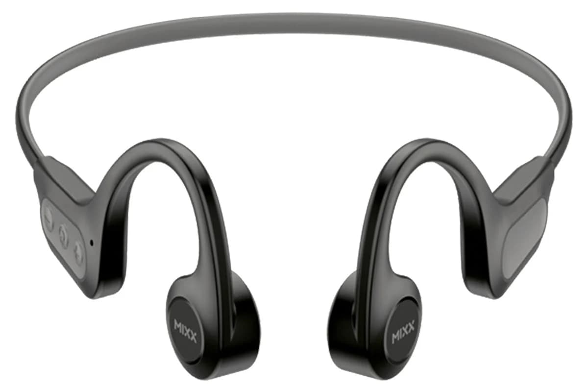 Mixx Resonate Open Ear Bone Conduction Wireless Headphones | SBSP-BC-BK-502