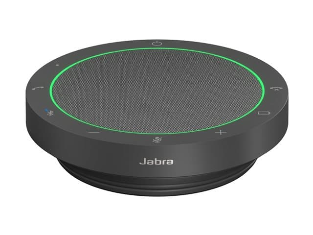 JABRA - Speak2 55 UC - Speakerphone hands-free - Bluetooth - wired, wireless - USB-A, USB-C - dark grey - Zoom Certified, Amazon Chime Certified, Google Fast Pair Certified, Google Meet Certified
