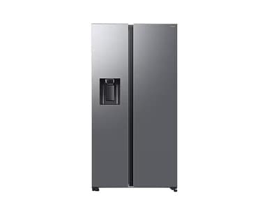 Samsung 640L Bespoke AI Series 6 American Style Fridge Freezer with SpaceMax - Silver | RS70F64KETEU