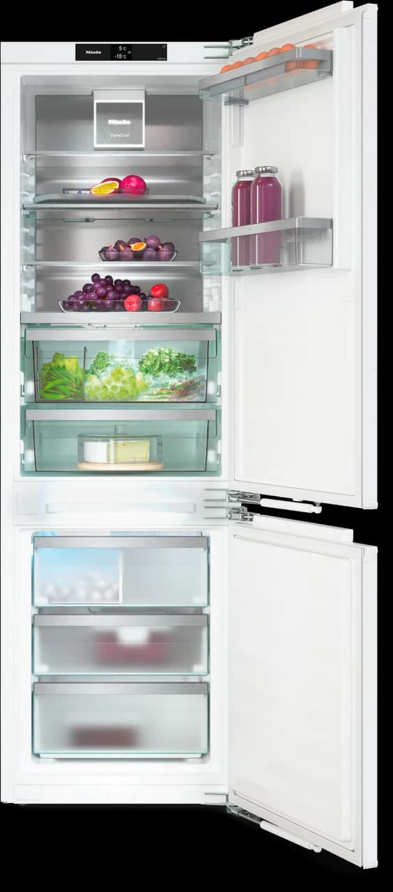 Miele KFN 7795 C Built-in 70/30 Fridge-Freezer 12445210 PerfectFresh Active, Freeze&Cool and IceMaker – White