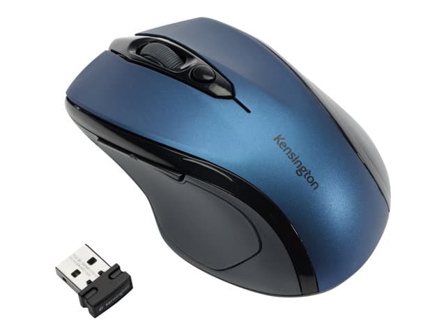 KENSINGTON - Pro Fit Mid-Size - mouse - 2.4 GHz - sapphire blue