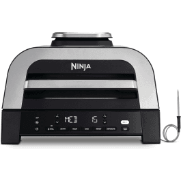 Ninja DG551UK, 6-in-1 Indoor Grill + Air Fryer, Silver