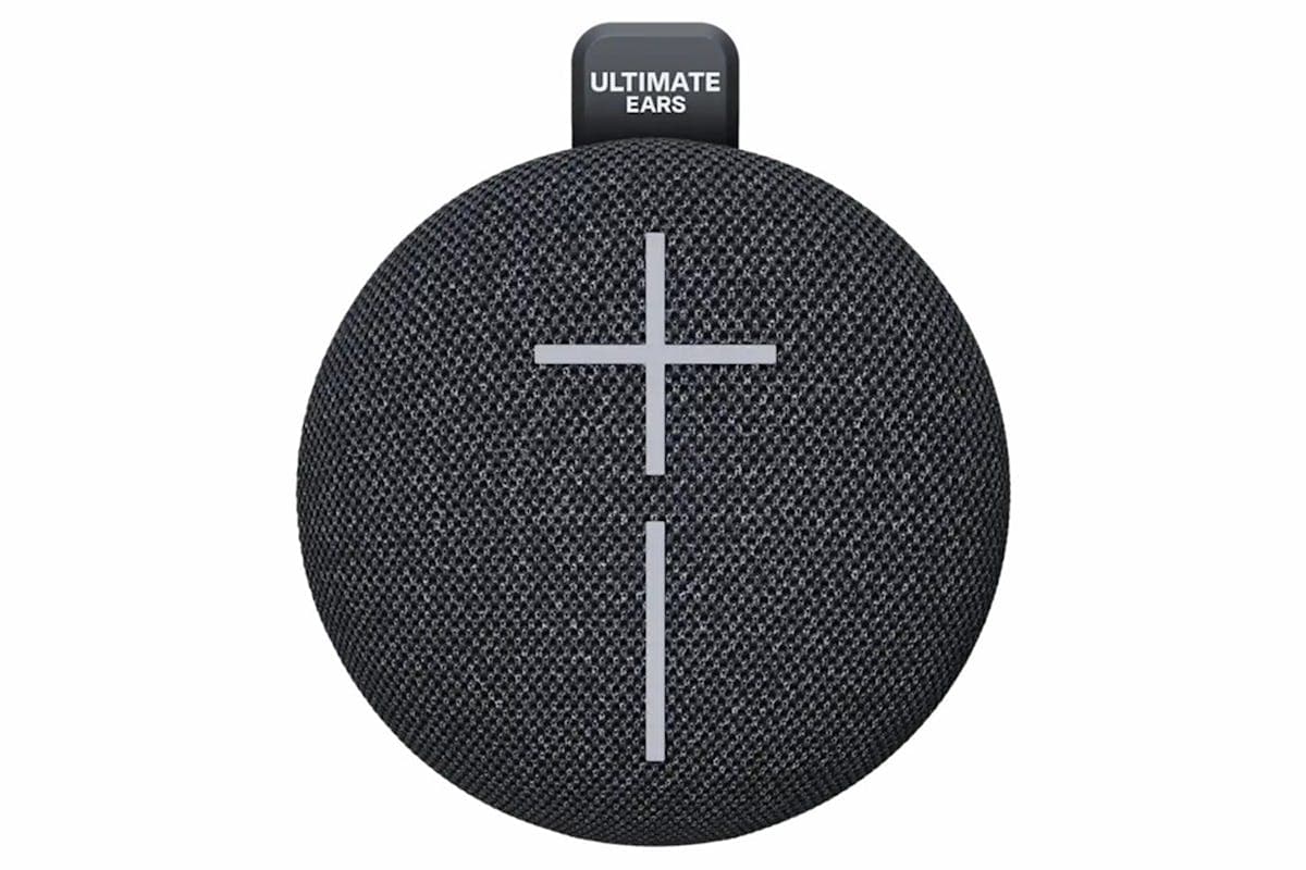 Ultimate Ears Miniroll Portable Bluetooth Speaker | Gentle Black