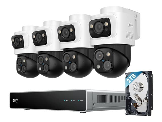 ANKER - Eufy Security System S4 Max - NVR + camera(s) - wireless (Wi-Fi) - PoE