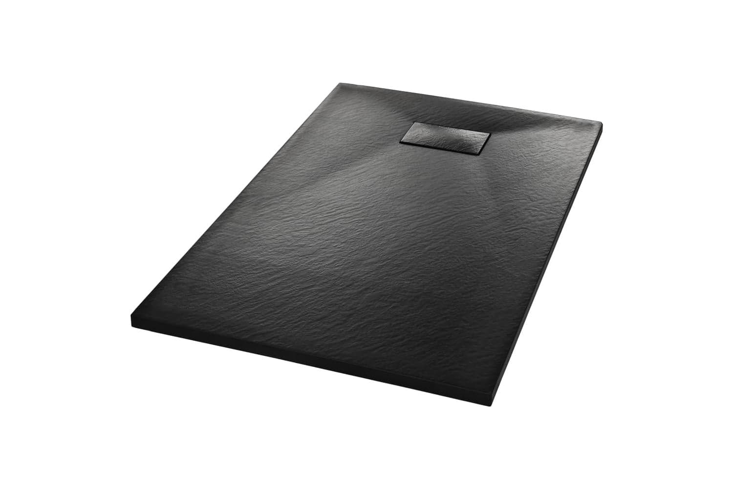 vidaXL 144781 Shower Base Tray | Black