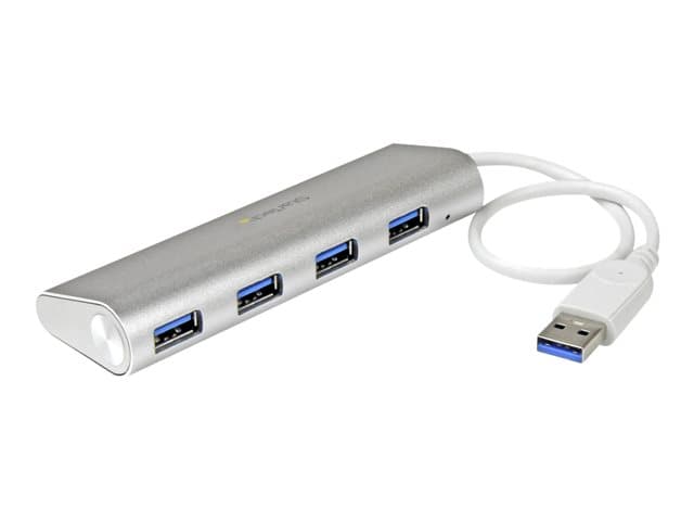 Startech 4 Port Portable USB 3.0 Hub with Built-in Cable