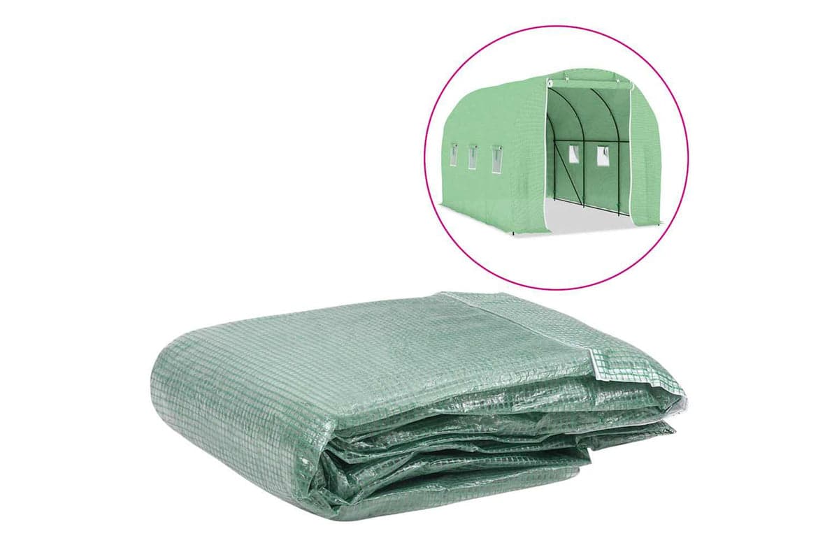 Vidaxl 316448 Greenhouse Replacement Cover 200x343x200 Cm Green