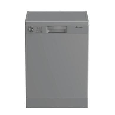 Indesit Push&Go Freestanding Dishwasher - Clean&Dry Silver