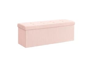 Storage Ottoman | Storage Bench | Corduroy | 110 X 38 Cm