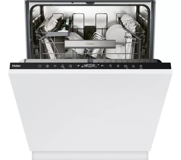 HAIER XI 4C4S0SB-80 Full-size Fully Integrated WiFi-enabled Dishwasher