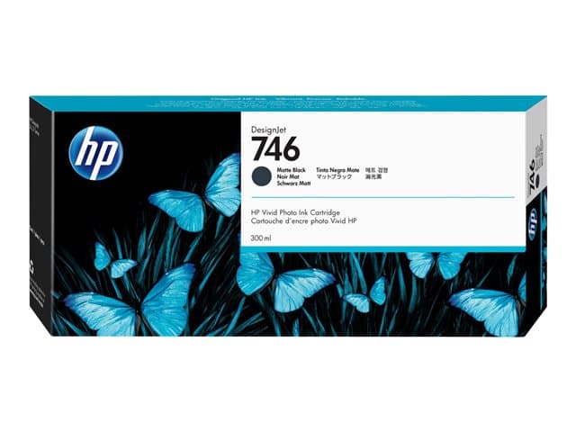 HP - 746 - matte black - original - DesignJet - ink cartridge