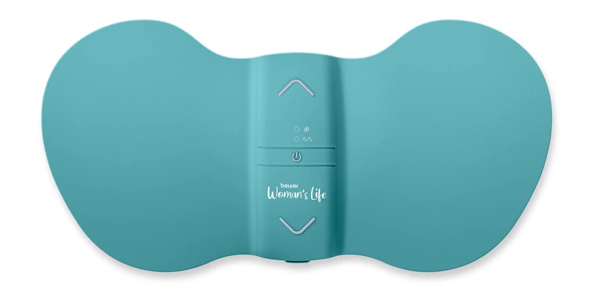 Beurer Menstrual Relax + TENS & Heat Device Turquoise Blue | EM 55