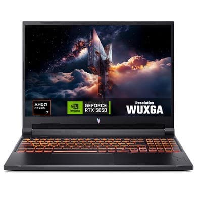 Acer Nitro V 16 AI V16 AI AMD Ryzen 7 16GB RAM 512GB SSD RTX 5050 180Hz 16 Inch Windows 11 Gaming Laptop