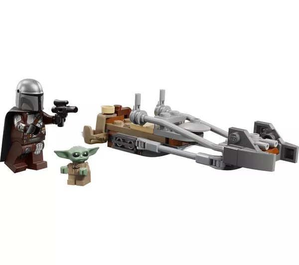 LEGO Star Wars 75436 The Mandalorian & Grogu's Speeder Bike Set