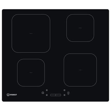 Indesit 60cm 4 Zone Black Electric Induction Hob | IS 83Q60 NE
