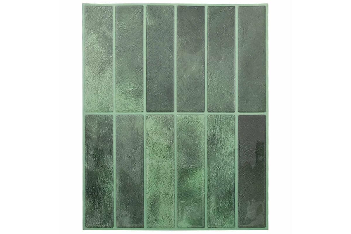 Vidaxl Rectangular Tile 20 Pcs Dark Green 29 X 23 X 008 Cm