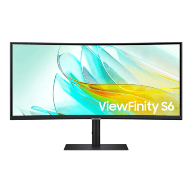 Refurbished Samsung ViewFinity S6 34" VA WQHD UltraWide Curved USB-C Monitor