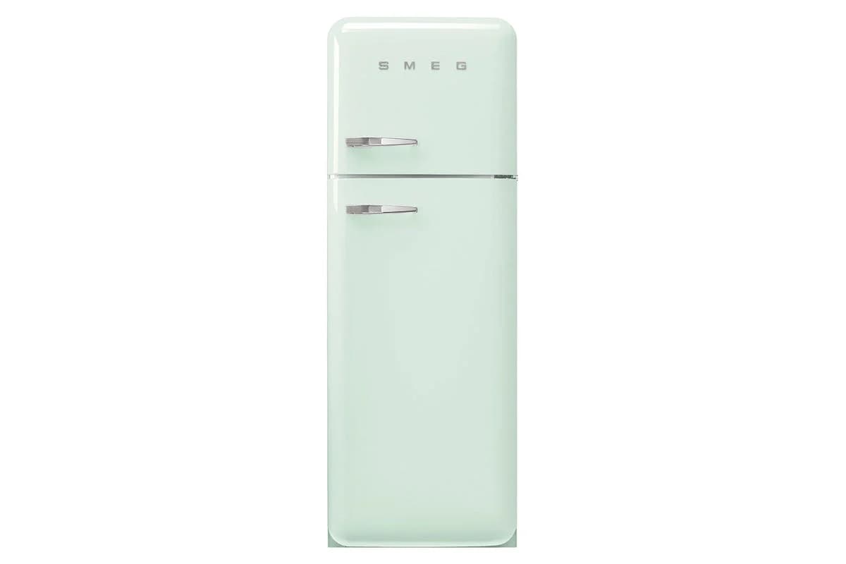 Smeg 50's Retro Style Freestanding Fridge Freezer | FAB30RPG5UK | Green