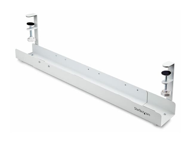 STARTECH.COM - Startech Under Desk Cable Management Tray, Clamp-on Installation - cable management tray