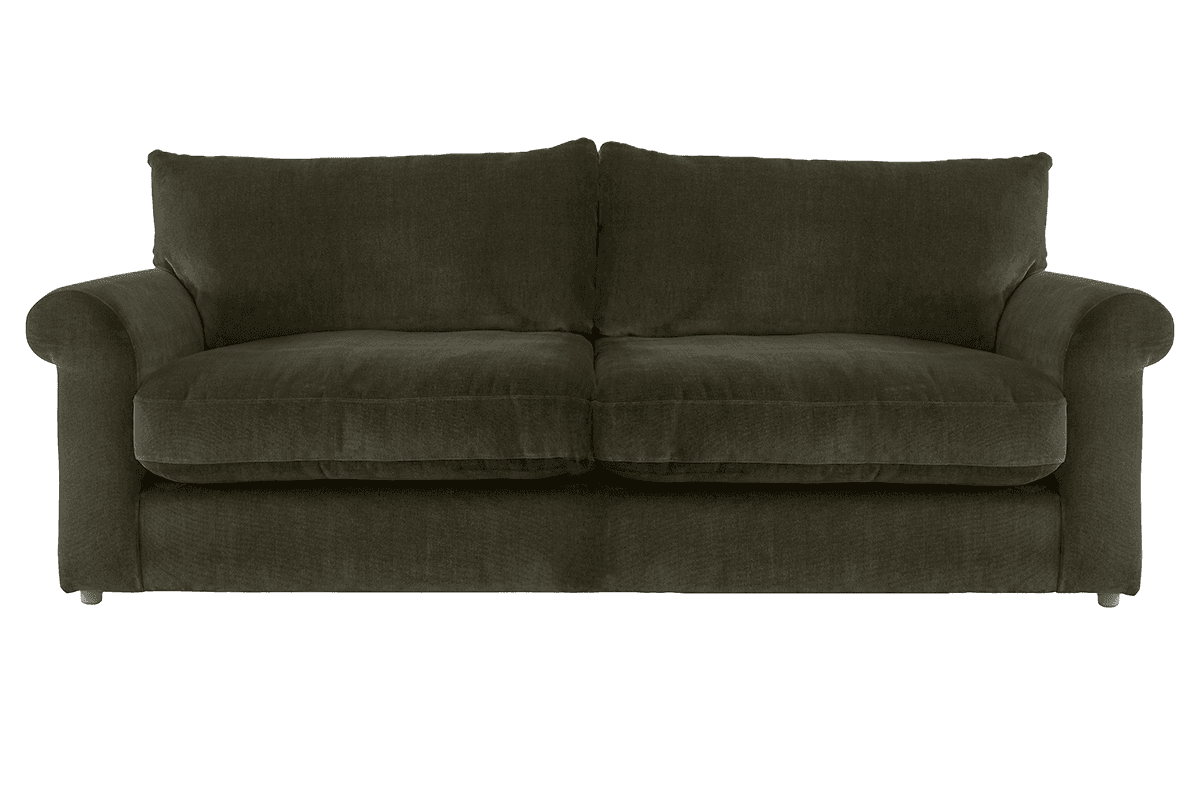 Corah 3 Seater Sofa | Fabric | Green