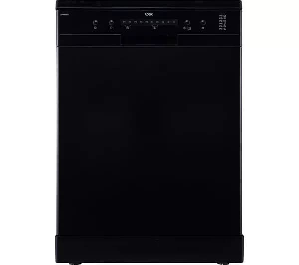 LOGIK LDW60B23 Full-size Dishwasher - Black