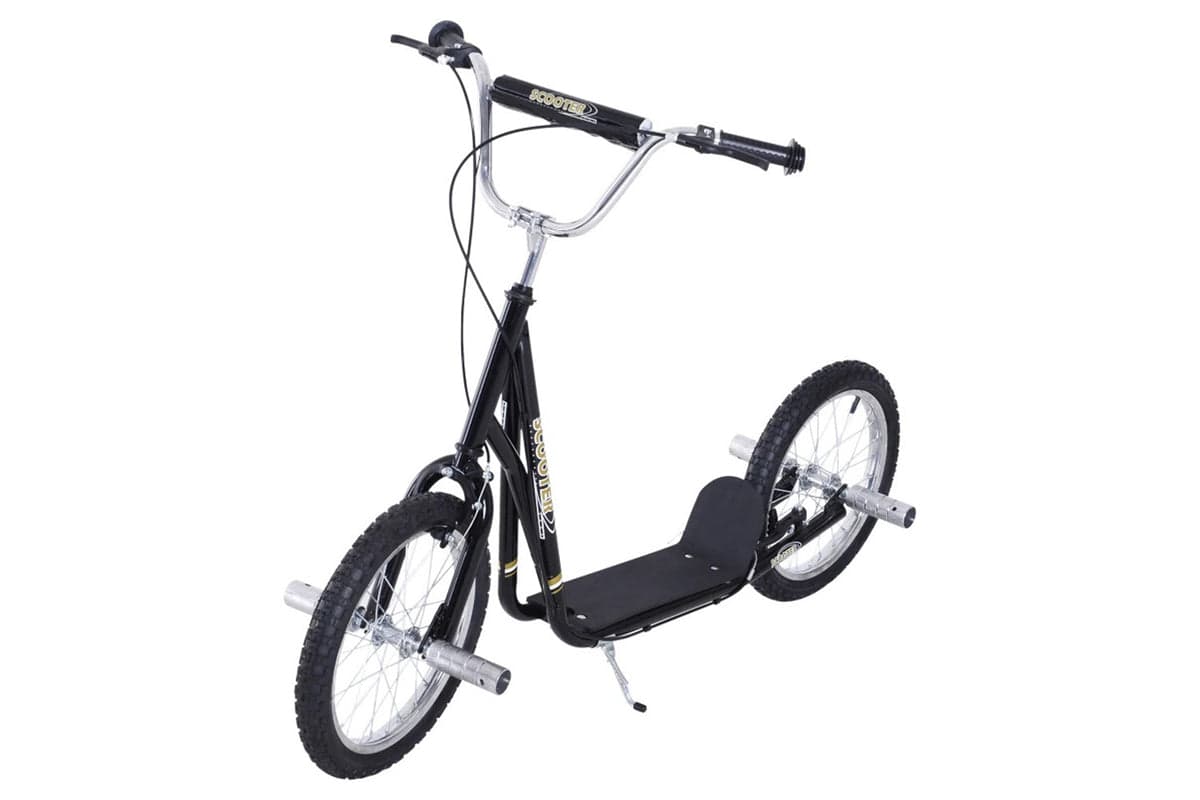Homcom 53-0018 12" Kids Bicycle Scooter | Black