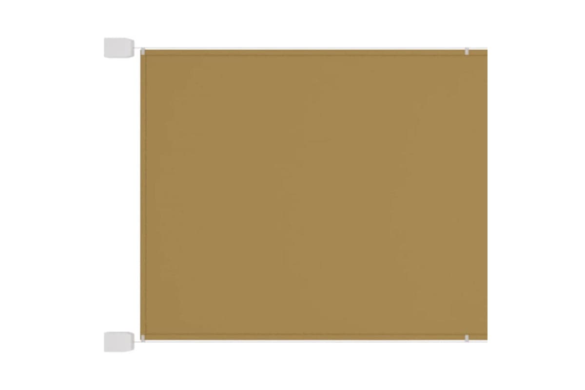 vidaXL 148262 Vertical Awning Beige 140x270cm Oxford Fabric