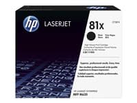 HP - 81X - High Yield - black - original - LaserJet - toner cartridge (CF281X)