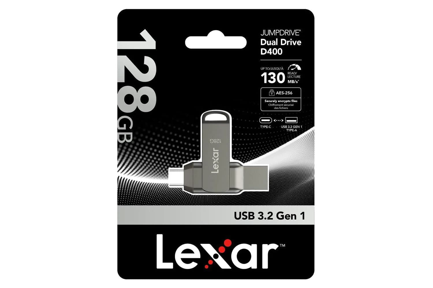 Lexar Dual Type-C And Type-A 3.1 USB Flash Drive | 128GB