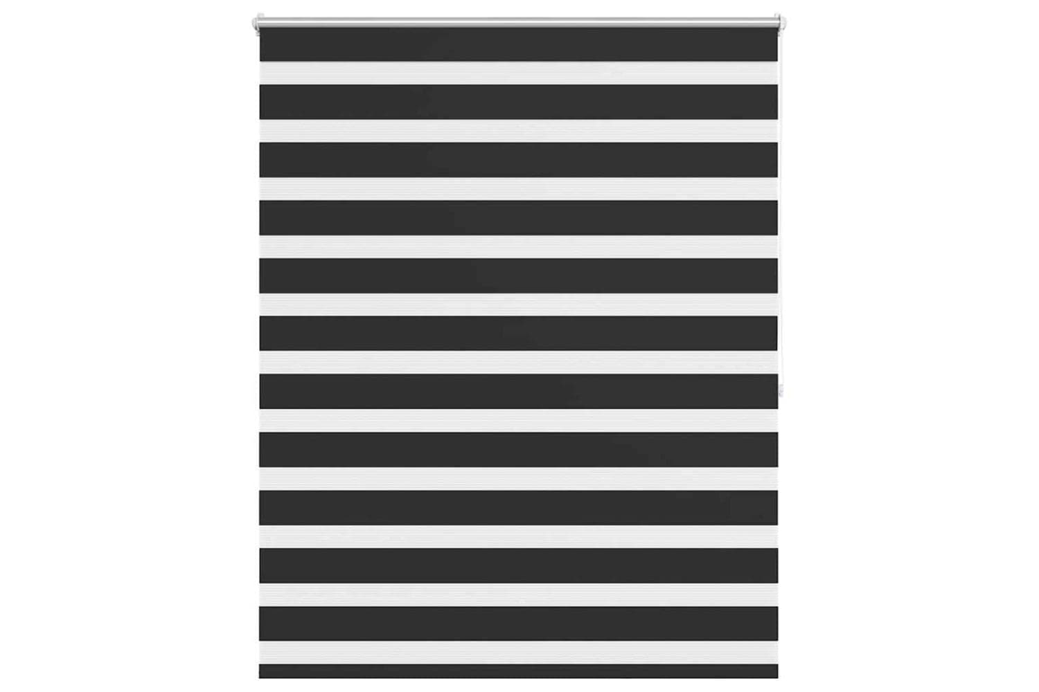 vidaXL 240216 Zebra Blind 120 X 175cm Black