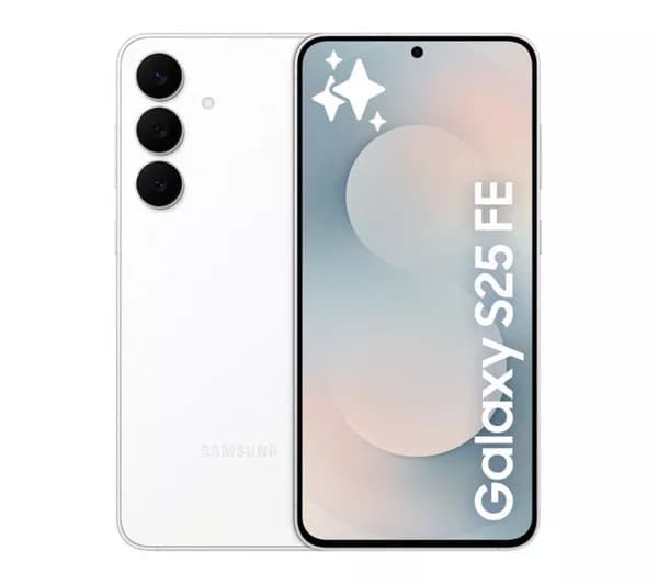SAMSUNG Galaxy S25 FE - 128 GB, White