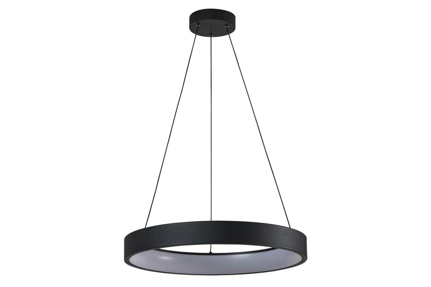 Eglo | Marghera Steel Modern Smart LED Pendant Light | Black