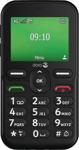 Doro Leva E10 Mobile Phone - Black | 8988