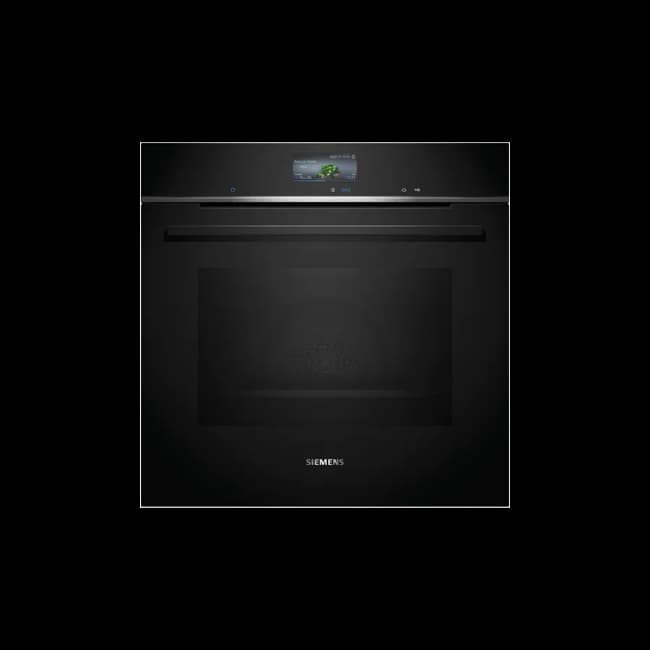 Siemens iQ7+ Built-In Electric Single Oven - Black | HB776G1B1B