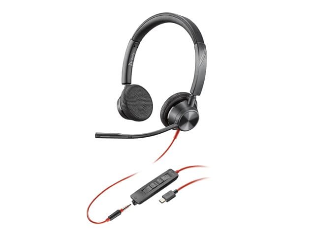 HP - Poly Blackwire 3325 - headset