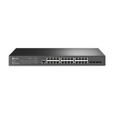 TP-Link JetStream 24-Port Gigabit Ethernet Non-PoE L2+ Rack-mountable Managed Switch