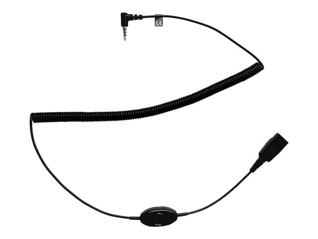 JABRA - for Push-to-Talk - Headset cable - Quick Disconnect to 4-pole mini jack male angled