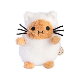 White Kitty Ricespud Mini Sitting Plush Toy