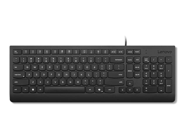 LENOVO - Essential - Keyboard - USB - QWERTY - UK - black - brown box