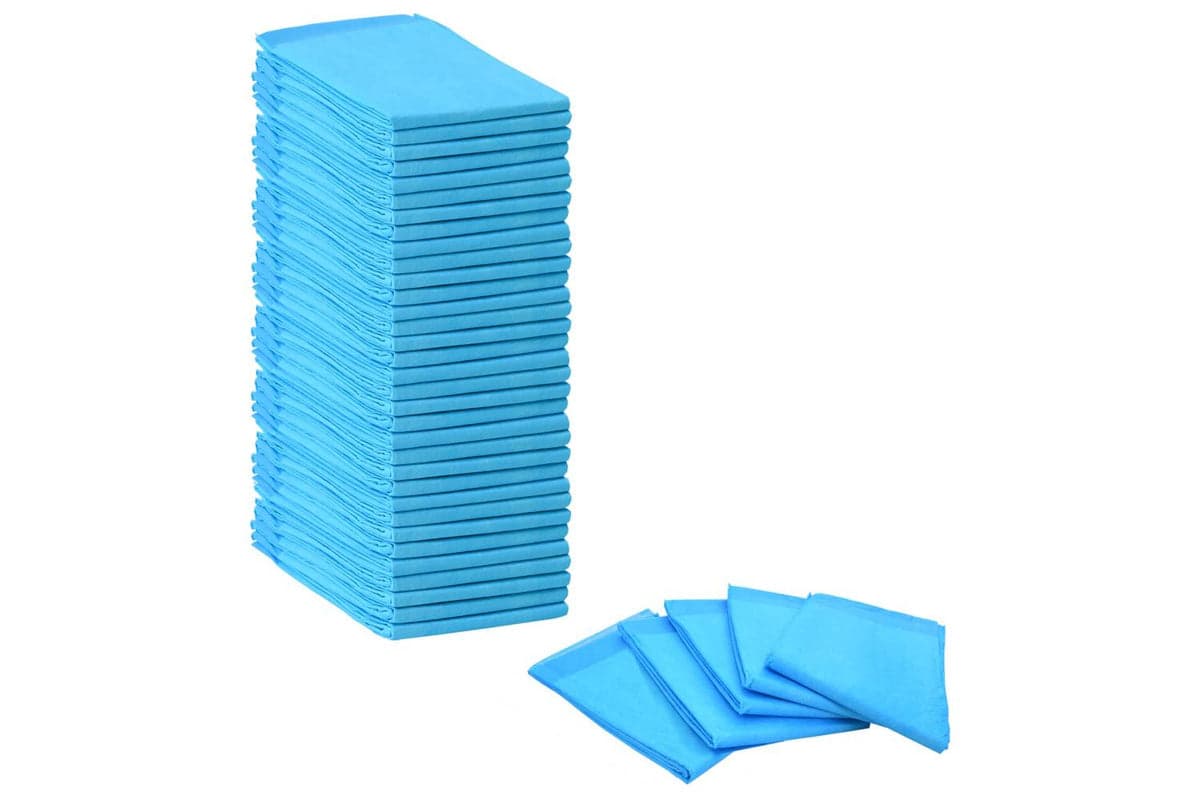 Vidaxl Pet Training Pad 200 Pcs Blue And White 120 X 80 Cm