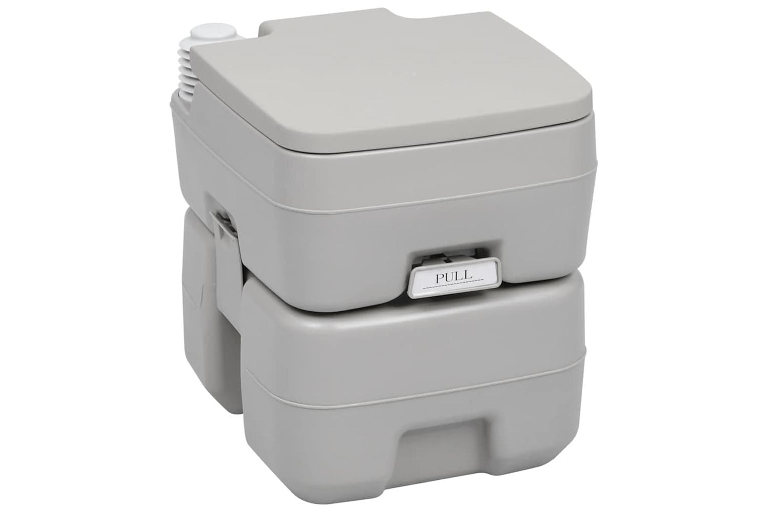 Vidaxl 30137 Portable Camping Toilet Grey 20+10 L