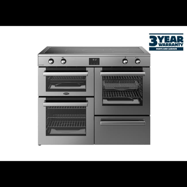 Belling 110cm Double Range Cooker Induction - Stainless Steel | CC110EISTA