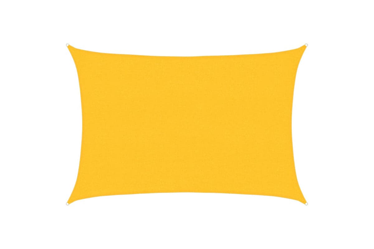 Vidaxl 311564 Sunshade Sail Yellow 2.5x4 M Hdpe